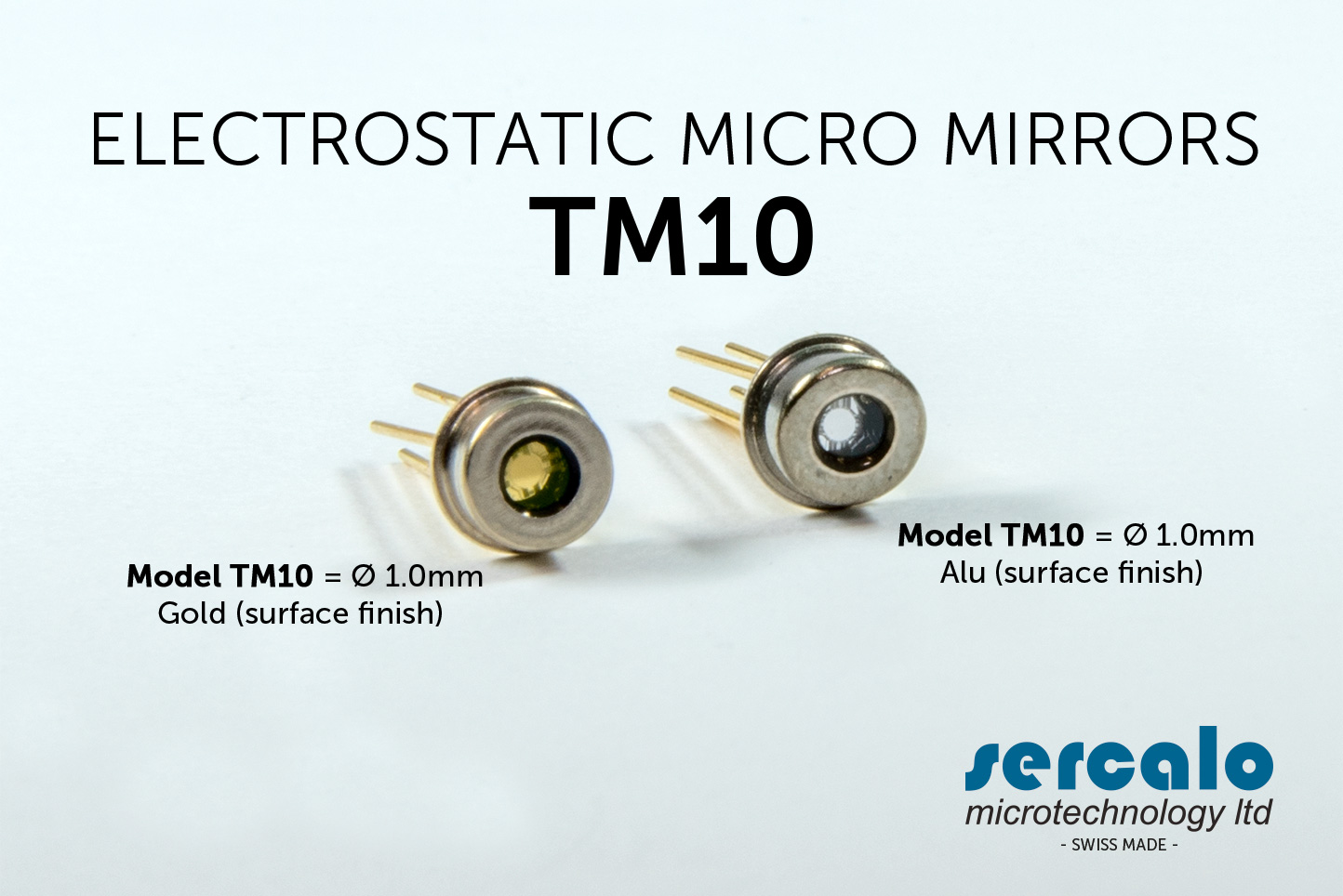 OPTICAL MEMS ELECTROSTATIC MICRO MIRRORS TM10