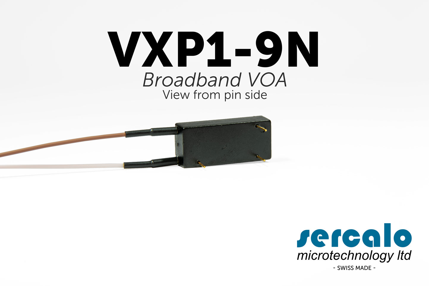 miniature opto-mechanical variable optical attenuator (VOA) for fiber optic Broadband VOA - VXP