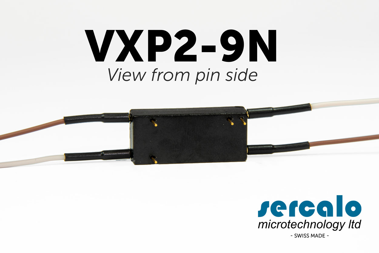 miniature opto-mechanical variable optical attenuator (VOA) for fiber optic Broadband VOA - VXP2-9N