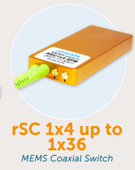 Optical MEMS Switch rSC 1x4 up to 1x36